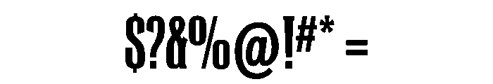 LDNShadwell Regular Instance Font OTHER CHARS