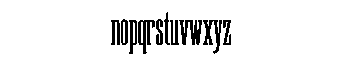 LDNShadwell Thin Instance Font LOWERCASE