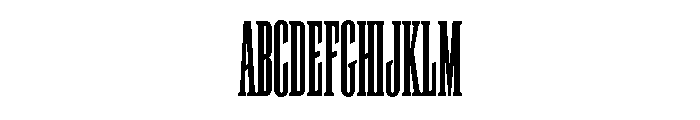 LDNShadwell Thin Font UPPERCASE