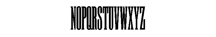 LDNShadwell Thin Font UPPERCASE