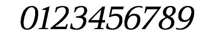 LDNWestminsterText Italic Font OTHER CHARS