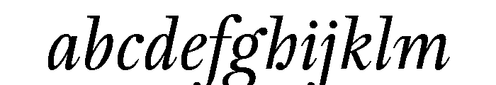 LDNWestminsterText Italic FONT