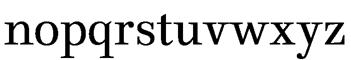 LDNWestminsterText Regular Font LOWERCASE