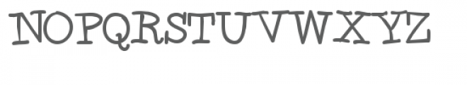 LDJ Knuckle Type Font UPPERCASE