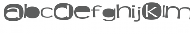 ld black eye Font LOWERCASE