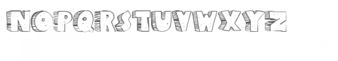 ld doodle rock Font LOWERCASE