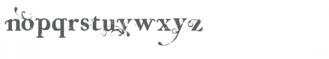 ld eleanor ray Font LOWERCASE