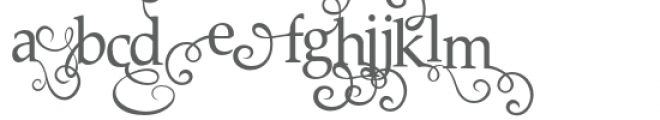 ld felicity flourish Font UPPERCASE