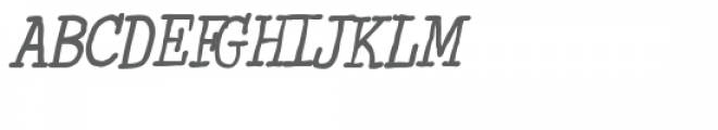 ld jc type italics Font UPPERCASE