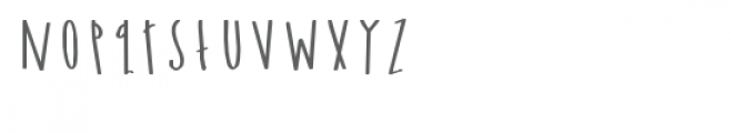 ld long stalk Font LOWERCASE