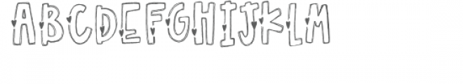 ld my heart Font UPPERCASE