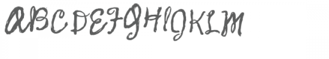 ld owl-lelujah cursive Font UPPERCASE