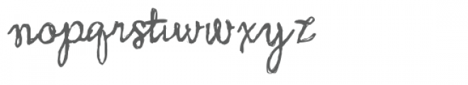 ld owl-lelujah cursive Font LOWERCASE