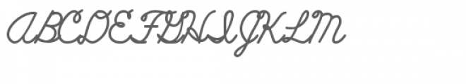 ld traditional cursive Font UPPERCASE