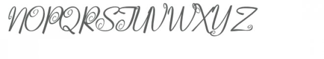 ld wedding flourish Font UPPERCASE