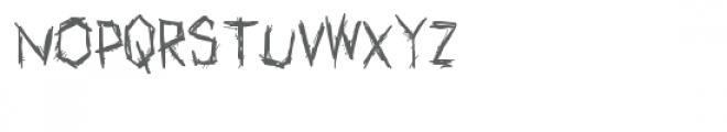 ld werewolf Font LOWERCASE