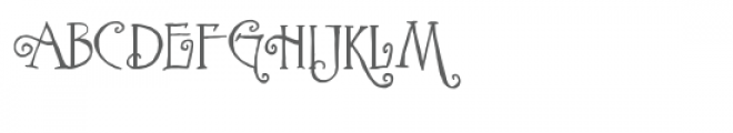 ldj fanciful Font UPPERCASE