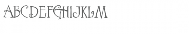 ldj fanciful Font LOWERCASE