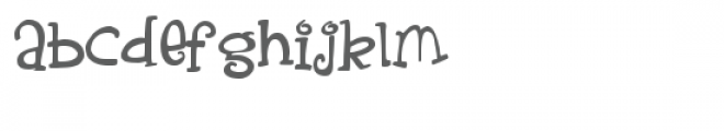 ldj funk-a-monk Font LOWERCASE