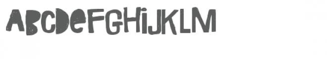 ldj jillberish Font UPPERCASE