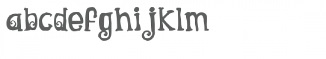 ldj senorita bold Font LOWERCASE