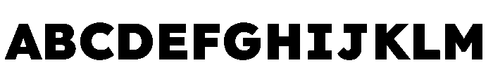 Lexend Deca Black Font UPPERCASE