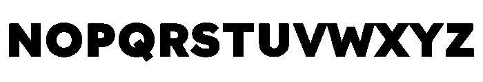 Lexend Deca Black Font UPPERCASE