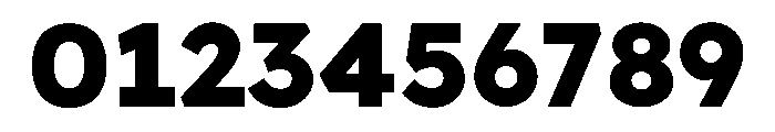Lexend Deca ExtraBold Font OTHER CHARS