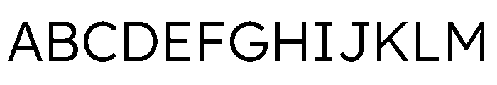 Lexend Deca Light Font UPPERCASE