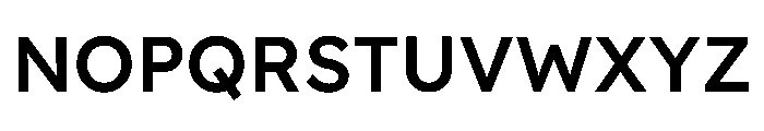 Lexend Deca Medium Font UPPERCASE