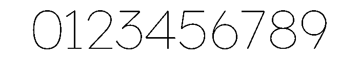 Lexend Deca Thin Font OTHER CHARS