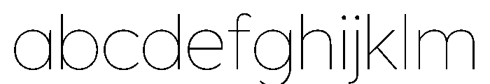 Lexend Deca Thin FONT