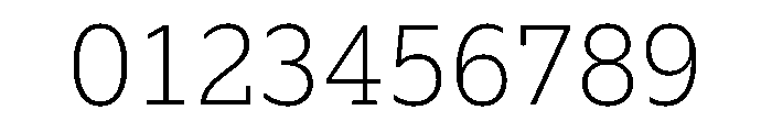 Lexia Hebrew Extra Light Font OTHER CHARS