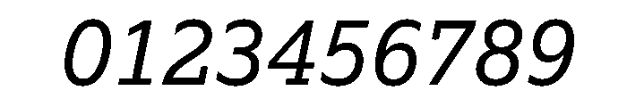 Lexia Hebrew Italic Font OTHER CHARS