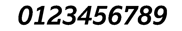 Lexia Hebrew Semibold Italic Font OTHER CHARS