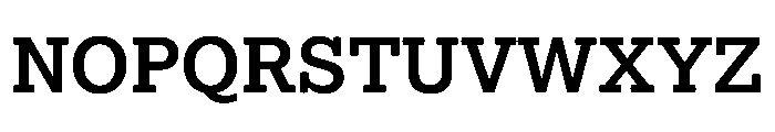 Lexia Hebrew Semibold Font UPPERCASE