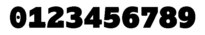 Lexia Mono Hebrew Heavy Font OTHER CHARS