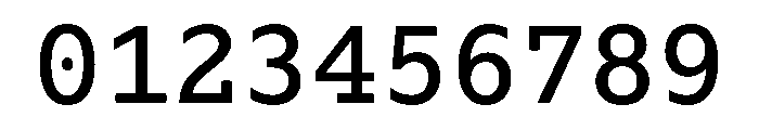 Lexia Mono Hebrew Medium Font OTHER CHARS