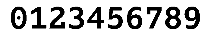 Lexia Mono Hebrew Semibold Font OTHER CHARS