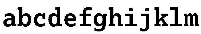 Lexia Mono Hebrew Semibold FONT