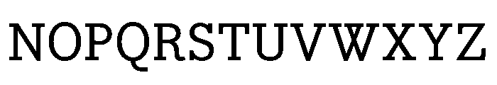 Lexia Variable Medium Font UPPERCASE