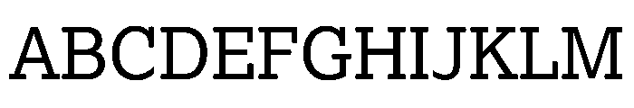 Lexia Variable Regular Font UPPERCASE