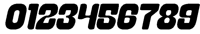 LEGENDARY DANCE Bold Italic Font OTHER CHARS