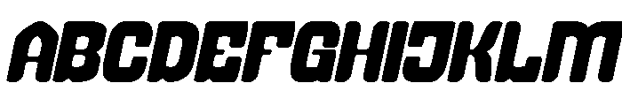 LEGENDARY DANCE Bold Italic Font UPPERCASE