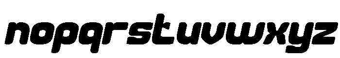 LEGENDARY DANCE Bold Italic Font LOWERCASE