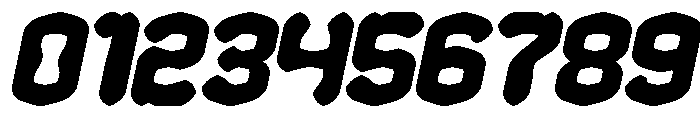 LEGENDARY HERO Bold Italic Font OTHER CHARS