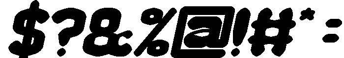 LEGENDARY HERO Bold Italic Font OTHER CHARS