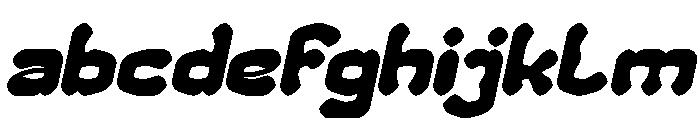 LEGENDARY HERO Bold Italic FONT