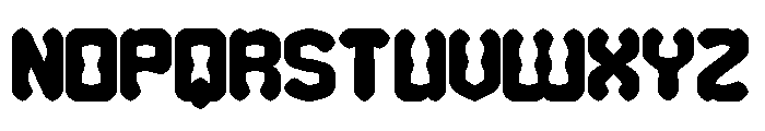 LEGENDARY HERO Bold Font UPPERCASE
