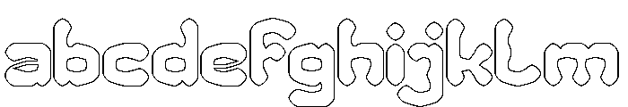 LEGENDARY HERO-Hollow FONT